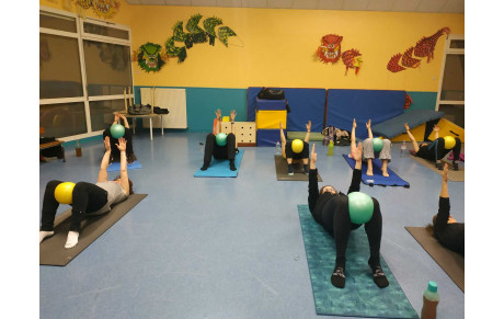 Mardi 18h30-19h30 Yoga - Pilâtes - Relaxation       Cours n°16